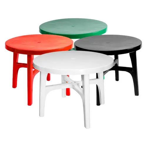 Mesa Plástica Redonda