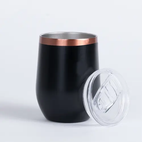Vaso térmico negro/encobrizado "LEEDS" 350cc