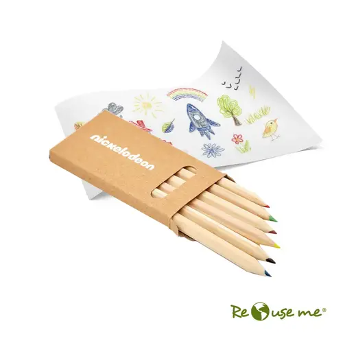 Set de Mini Lapices Grafito x 6