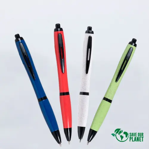 Bolígrafo de Fibra de Trigo "ELEMENT 2" con tinta azul