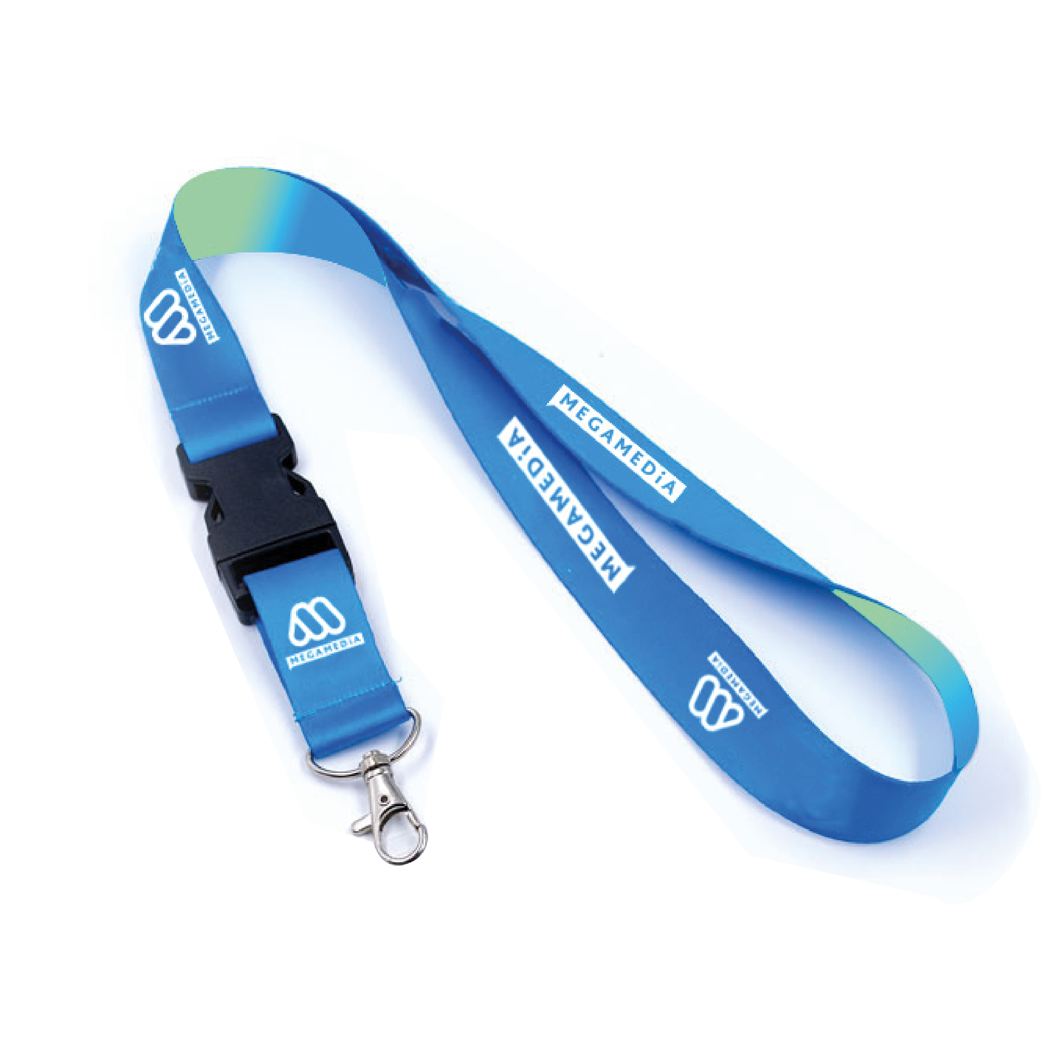 Lanyard Full Color con TipTop y Mosquetón 2,5cm
