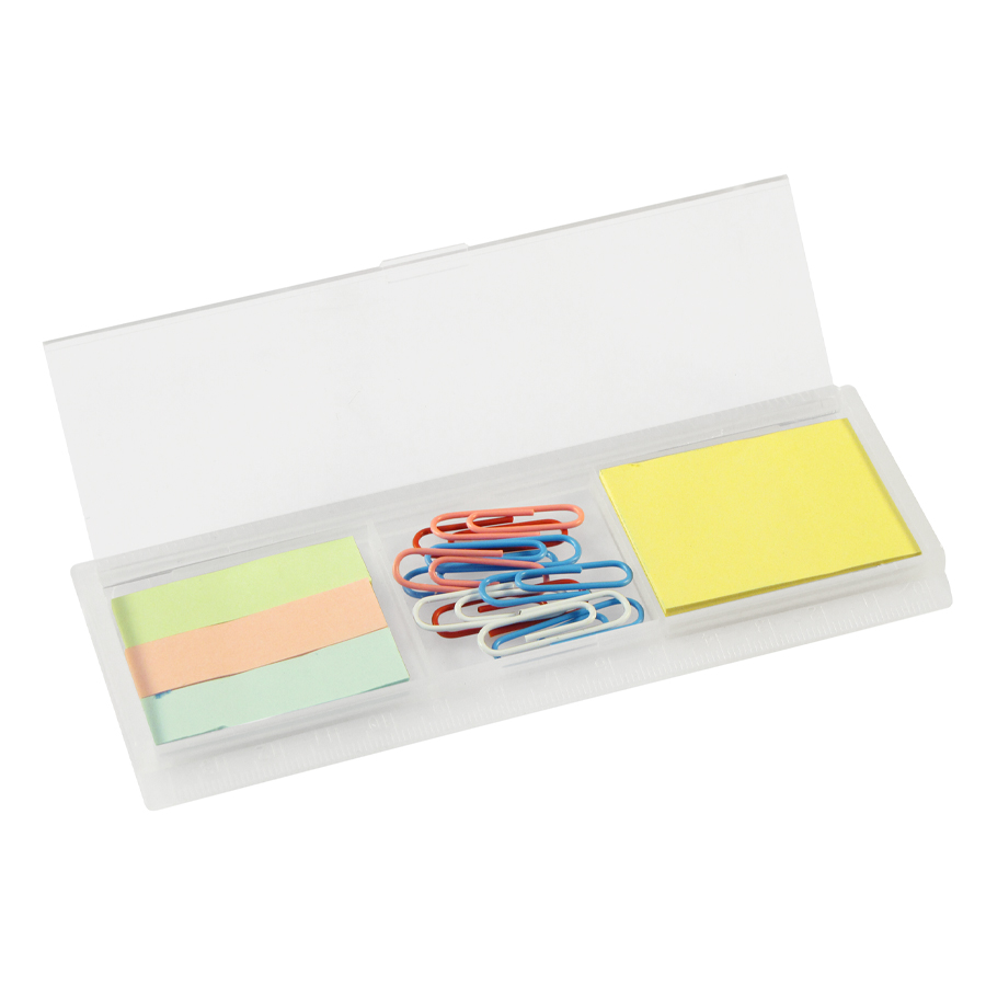 Porta Notas Adhesivas con Clips