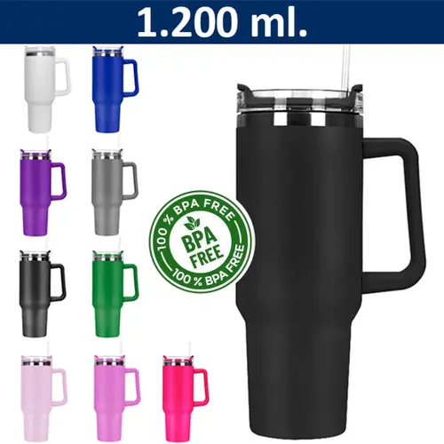 Mug Tazón Acero Inoxidable Térmico M43